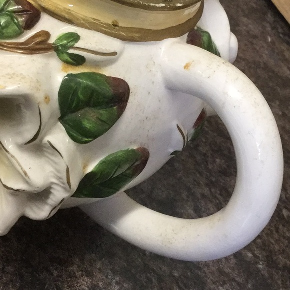 Whimsical floral tea pot decor wonderland tea party decor planter garden festive - Picture 3 of 8